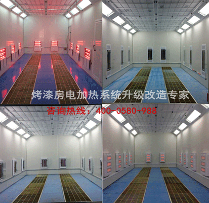 烤漆房油改电方案