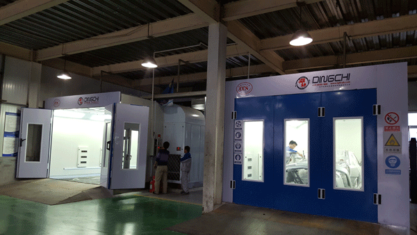 交通认证烤漆房